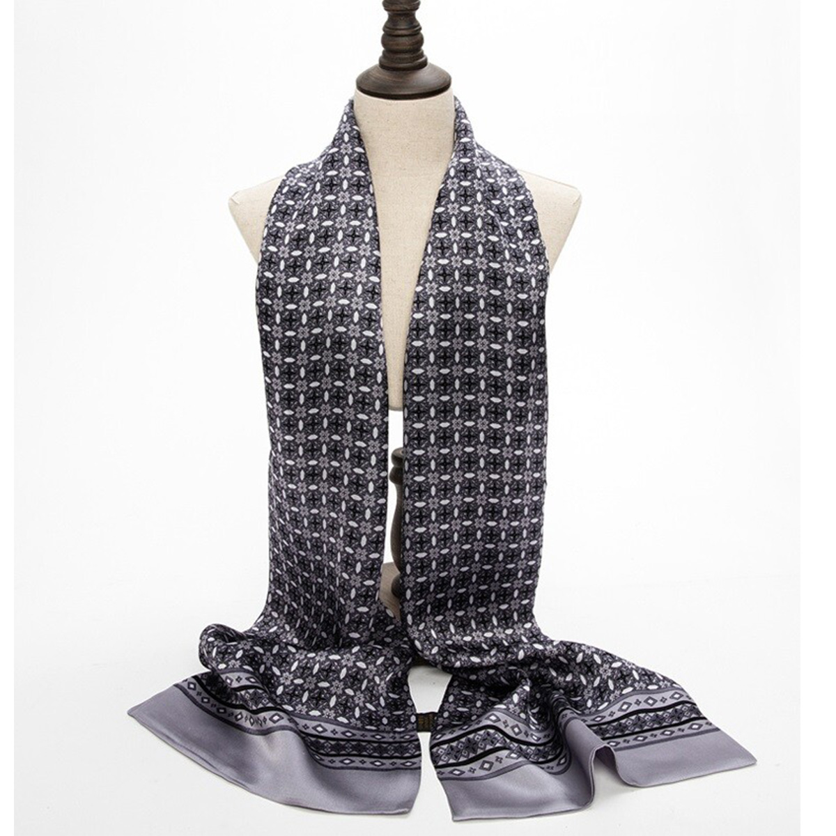 Men Accessories For Travel - ผ้าพันคอไหมใหม่ปี 2026 ผ้าคลุมไหล่แฟชั่นสุดฮิต ผ้าพันคอไหมมัลเบอร์รี่แท้สำหรับผู้ชาย FEIMANYUAN ขายดี