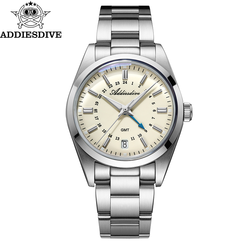 Men'S Accessories And Jewelry - ADDIESDIVE ร้อนยี่ห้อ 36 มม.GMT นาฬิกาสําหรับชาย 10Bar