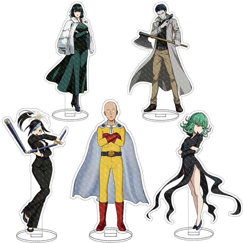 Men Accessories Gift - แท่นอะคริลิกอนิเมะขนาด 16 ซม. ตัวละคร One-Punch Man