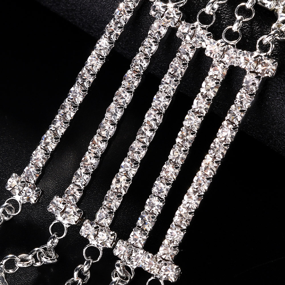 สร้อยข้อมือแหวนไรน์สโตนหรูหราโ - Men Accessories Ring And Bracelet บทวิจารณ์และราคา
