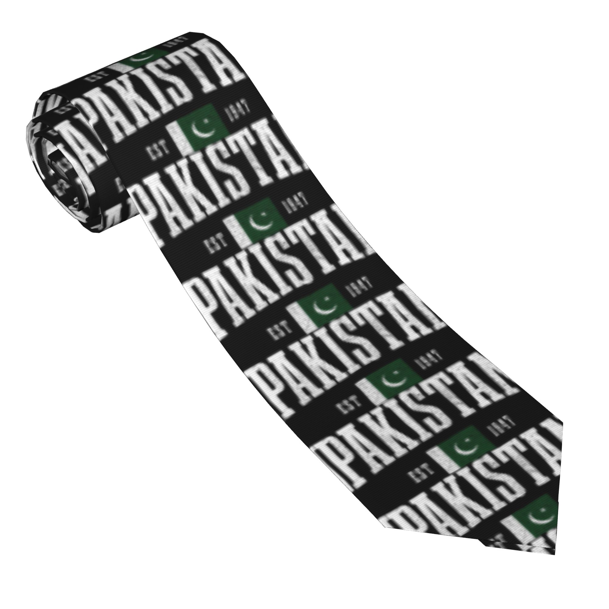 เนคไทผู้ชาย ลายธงชาติปากีสถาน  - Men Accessories In Pakistan บทวิจารณ์และราคา