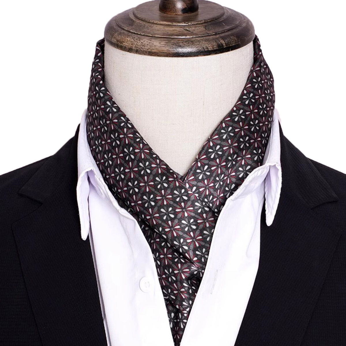 ผ้าพันคอไหมลายทางผู้ชายรุ่นใหม - Men Accessories For Travel บทวิจารณ์และราคา