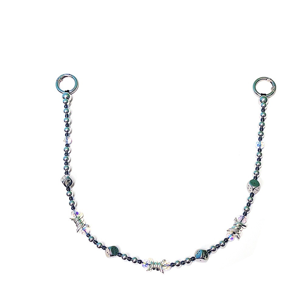 HERLOOK พวงกุญแจโลหะทรงลูกเต๋า - Men'S Accessories Chain บทวิจารณ์และราคา