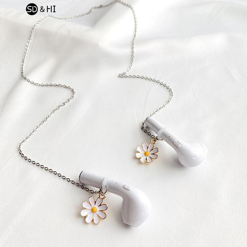 สร้อยคอหูฟังไร้สายแฟชั่นป้องกั - Men'S Accessories Chain บทวิจารณ์และราคา