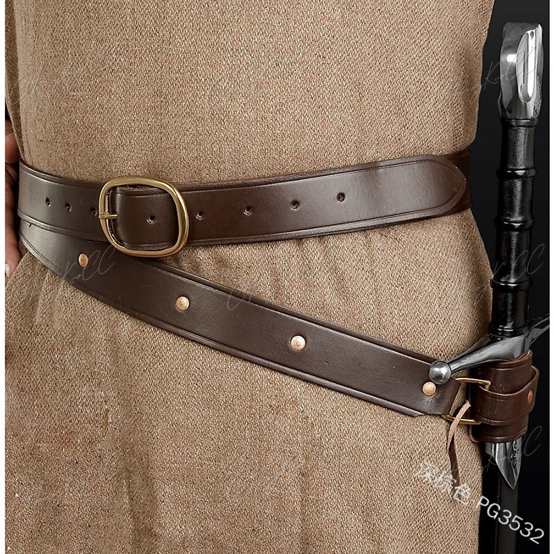 ยุคกลางเรเนซองส์ดาบผู้ถือ PU ห - Medieval Men'S Accessories บทวิจารณ์และราคา