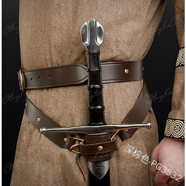 ยุคกลางเรเนซองส์ดาบผู้ถือ PU ห - Medieval Men'S Accessories บทวิจารณ์และราคา