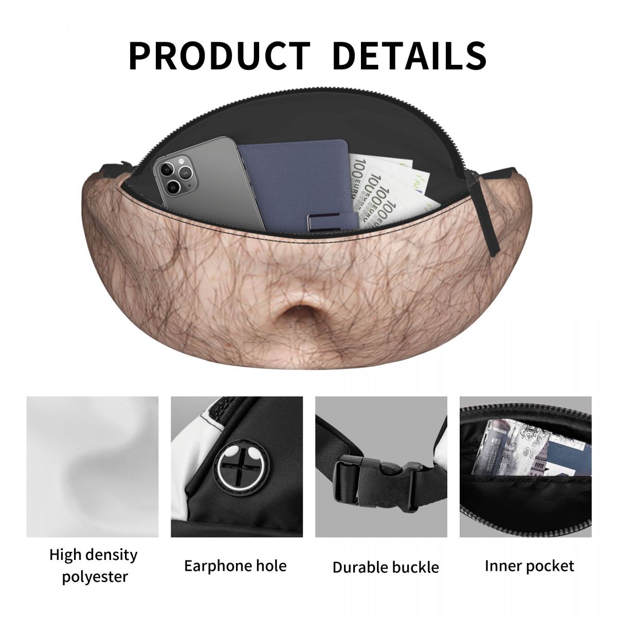 เบียร์ไขมันกระเป๋าคาดเอวลายพุง - Men Accessories For Travel บทวิจารณ์และราคา