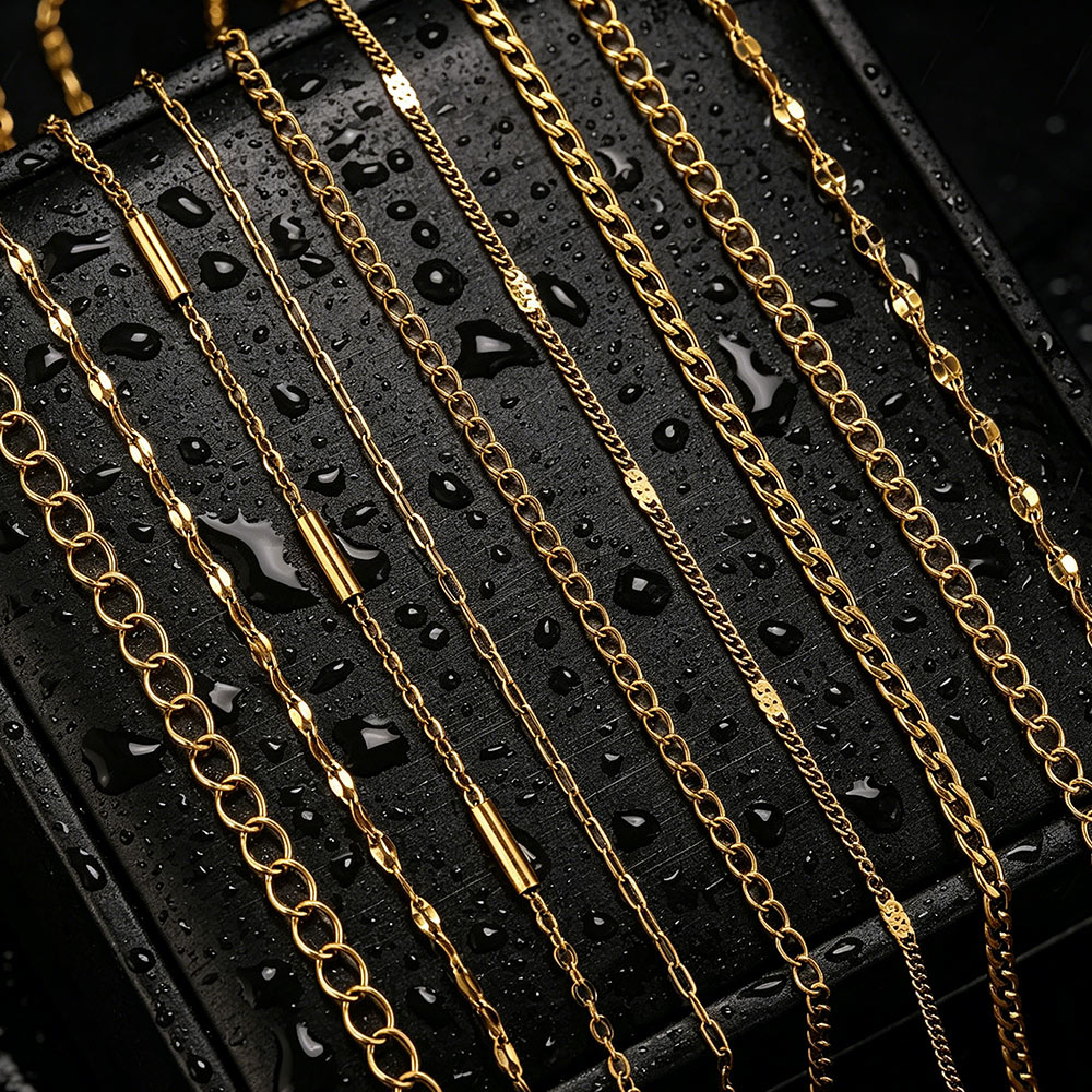 โซ่สแตนเลสสตีลยาว 2 เมตร แบบไข - Men'S Accessories Chain บทวิจารณ์และราคา