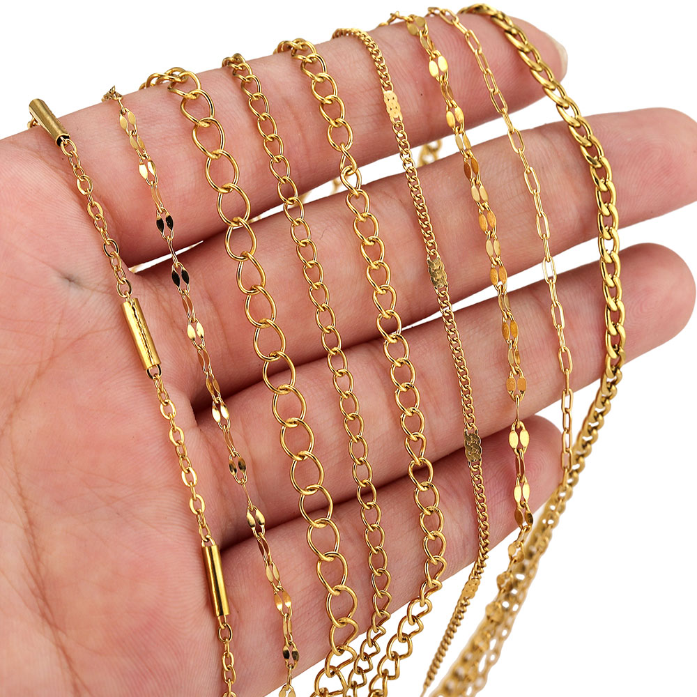 โซ่สแตนเลสสตีลยาว 2 เมตร แบบไข - Men'S Accessories Chain บทวิจารณ์และราคา