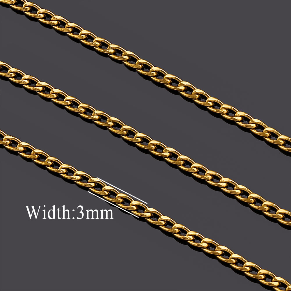 โซ่สแตนเลสสตีลยาว 2 เมตร แบบไข - Men'S Accessories Chain บทวิจารณ์และราคา