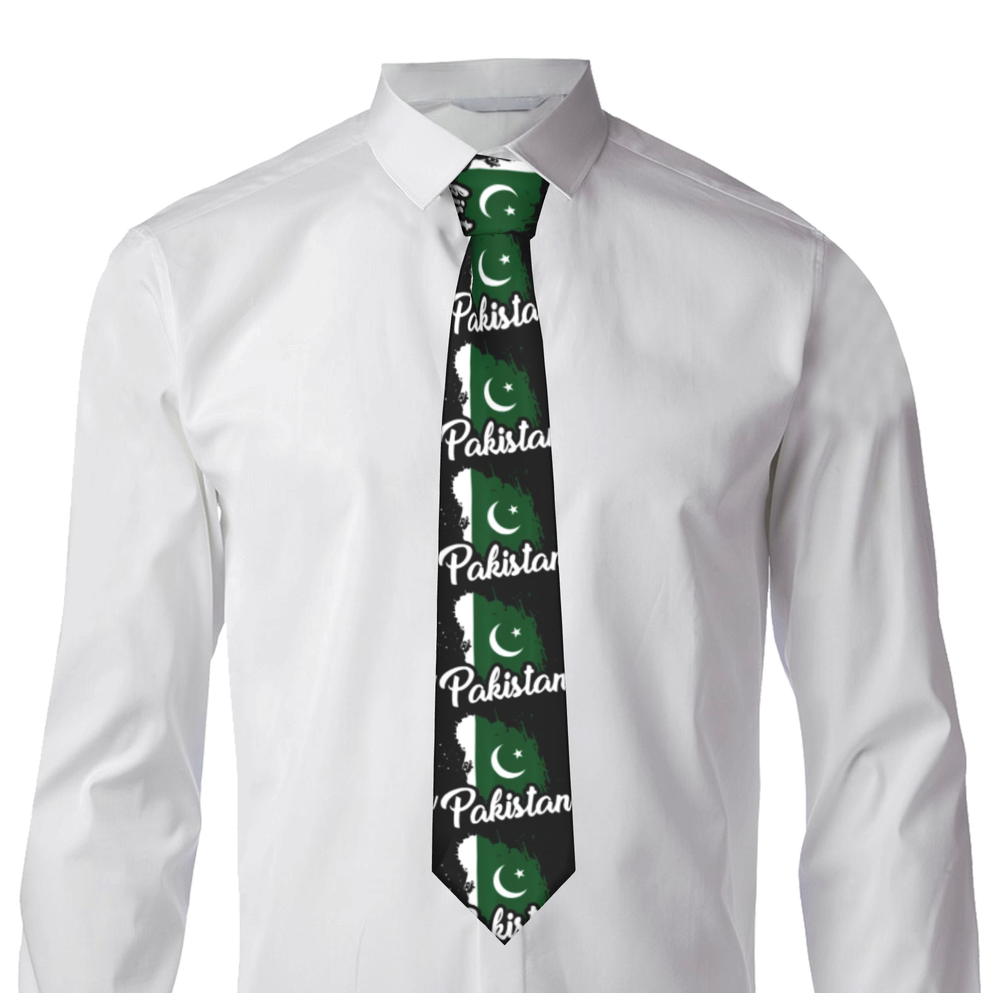 เนคไทผู้ชายลายธงชาติปากีสถาน เ - Men Accessories In Pakistan บทวิจารณ์และราคา