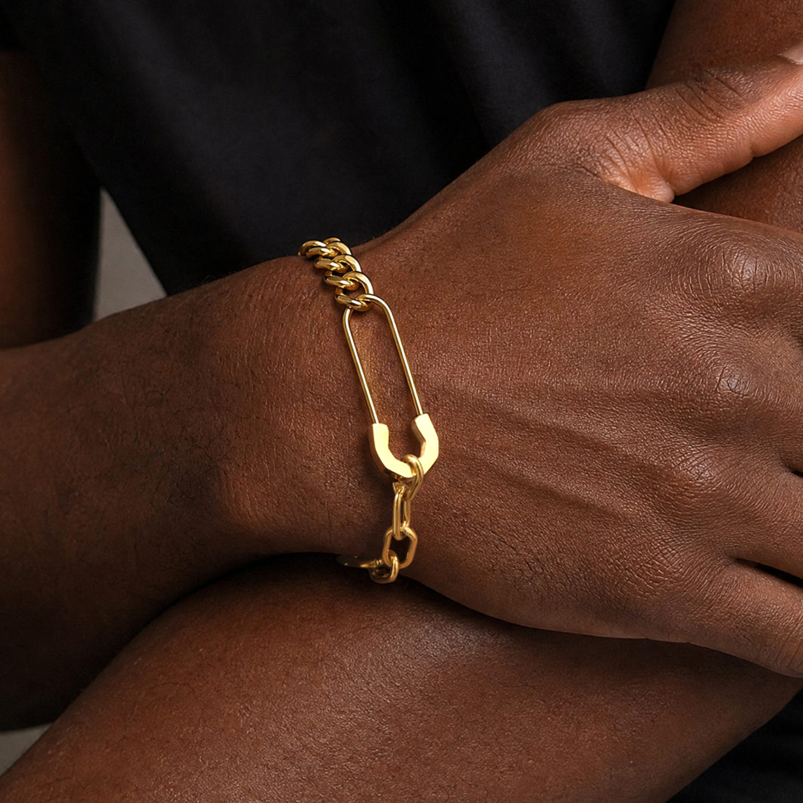สร้อยข้อมือ Vnox Men Paperclip - Men Accessories Ring And Bracelet บทวิจารณ์และราคา