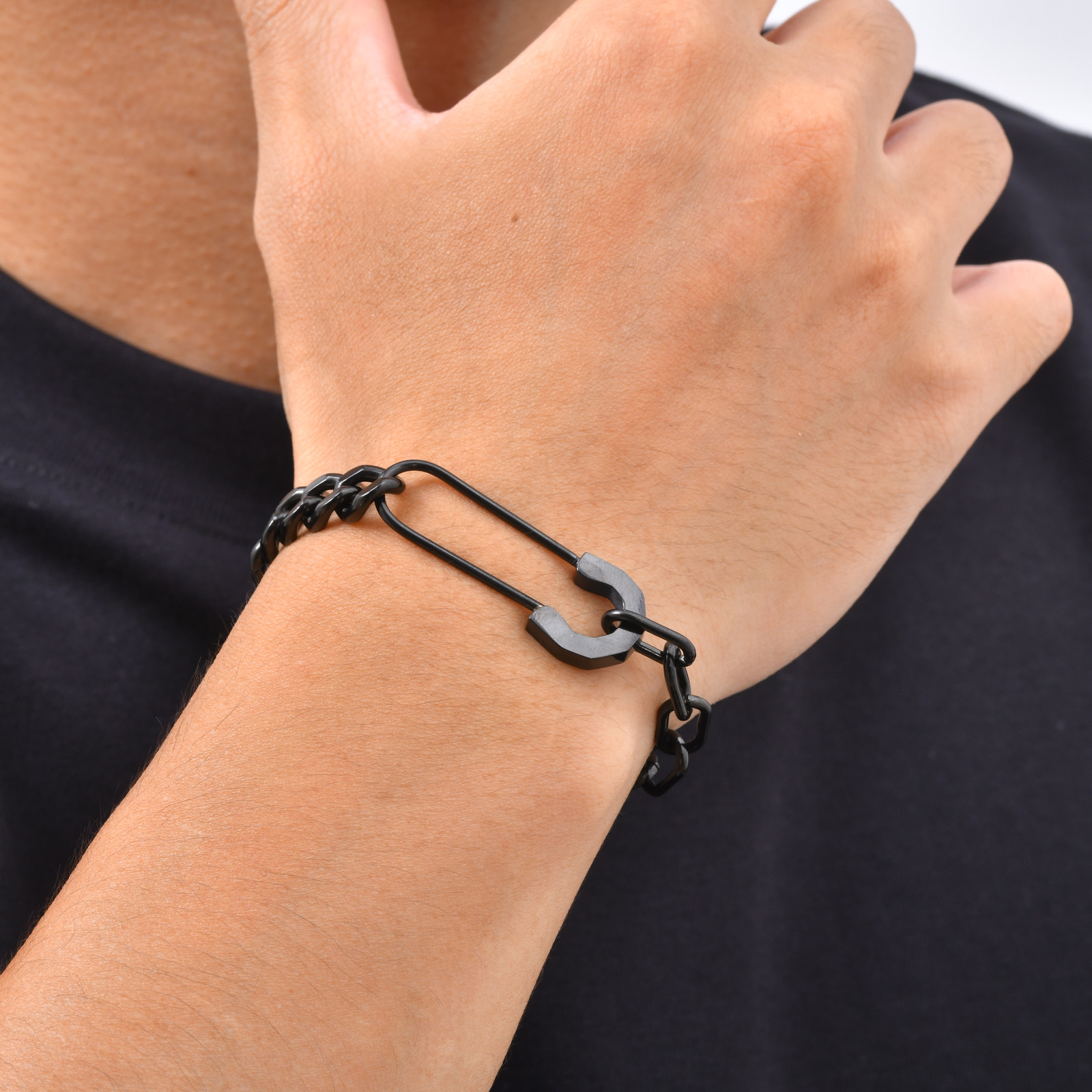 สร้อยข้อมือ Vnox Men Paperclip - Men Accessories Ring And Bracelet บทวิจารณ์และราคา