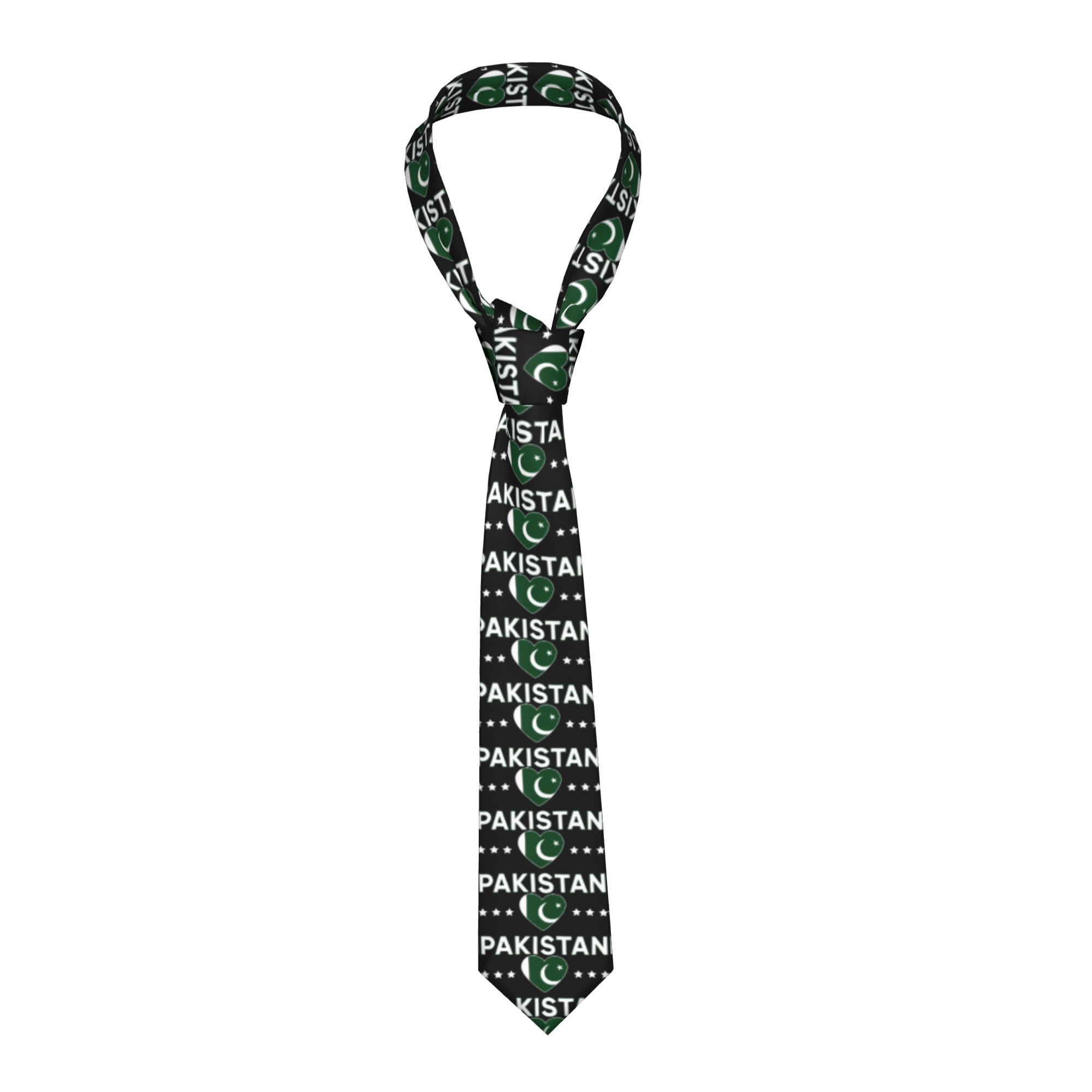 เนคไทลายธงชาติปากีสถานแบบวินเท - Men Accessories In Pakistan บทวิจารณ์และราคา