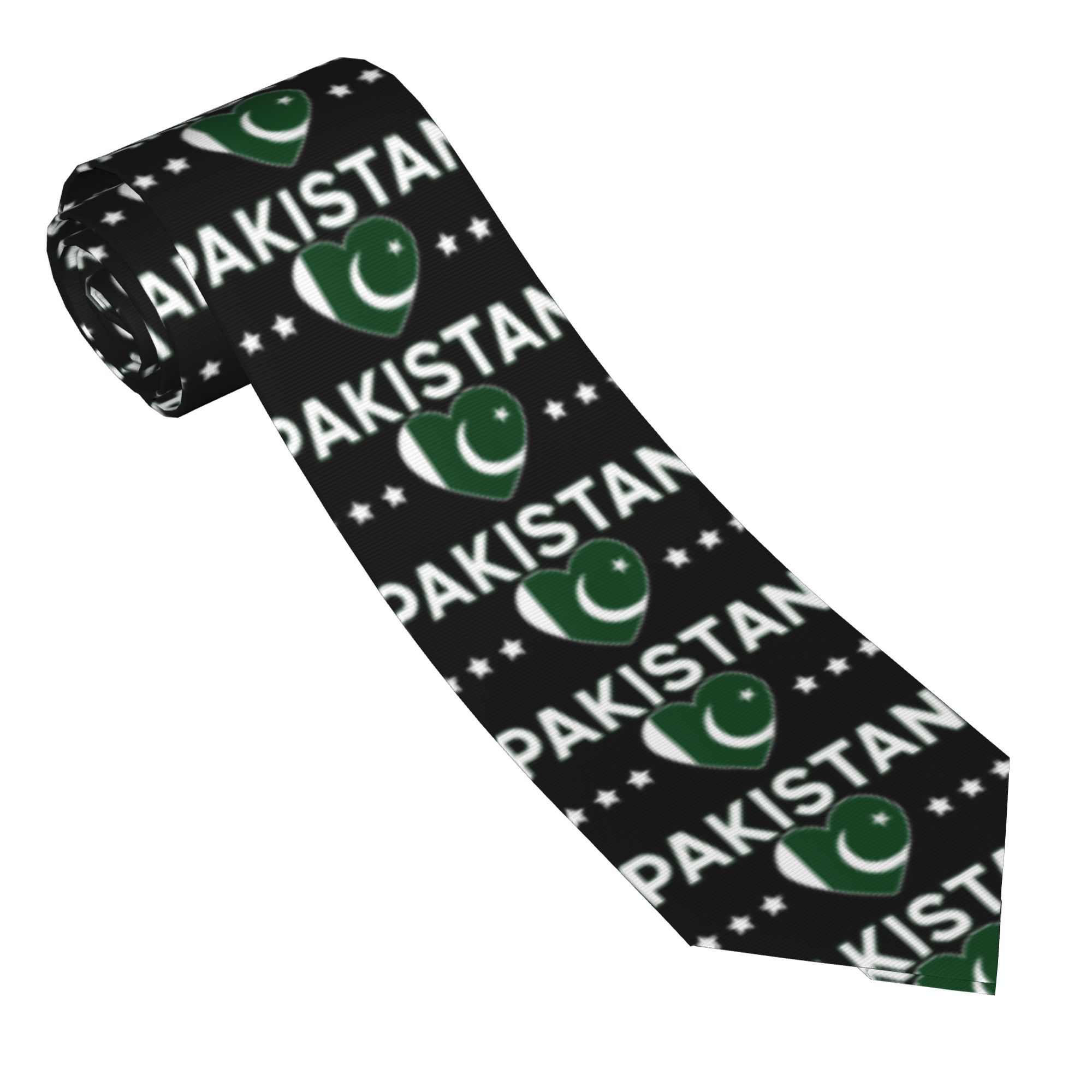 เนคไทลายธงชาติปากีสถานแบบวินเท - Men Accessories In Pakistan บทวิจารณ์และราคา