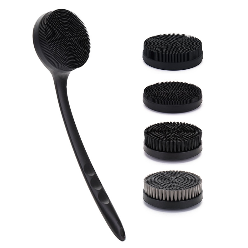 แปรงอาบน้ำซิลิโคนด้ามยาวพร้อมห - Men'S Accessories Types บทวิจารณ์และราคา