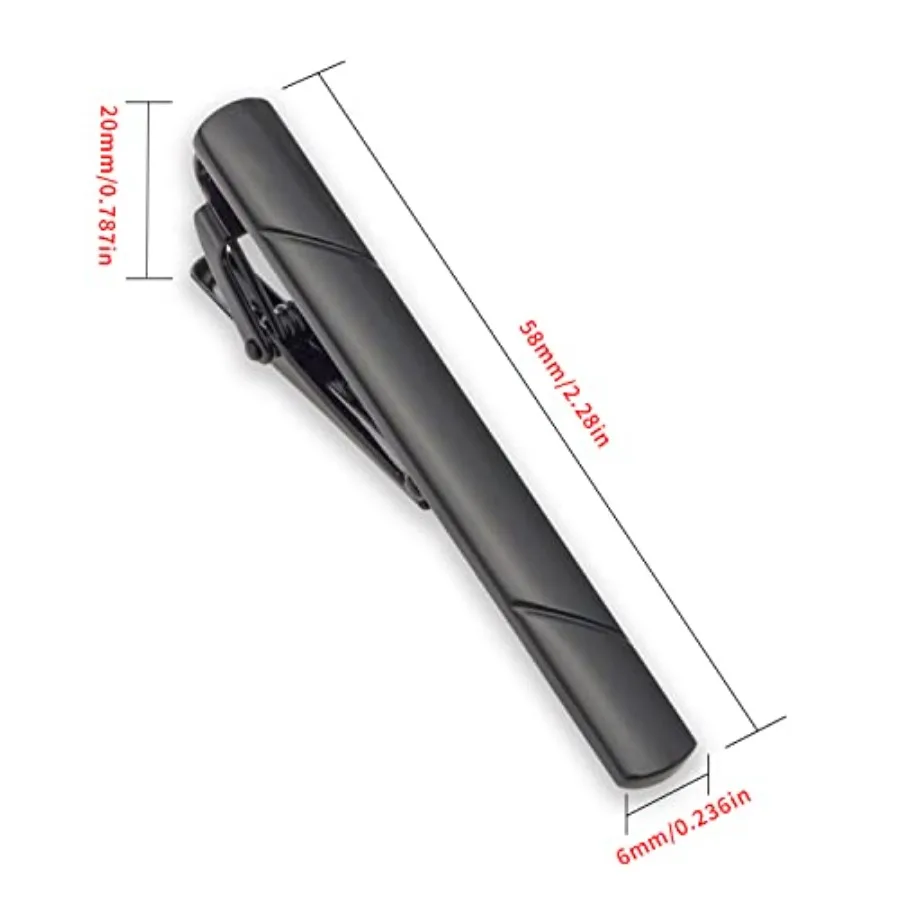 คลิปหนีบเนคไทสำหรับผู้ชาย 4 ชิ - Men Accessories Gift บทวิจารณ์และราคา