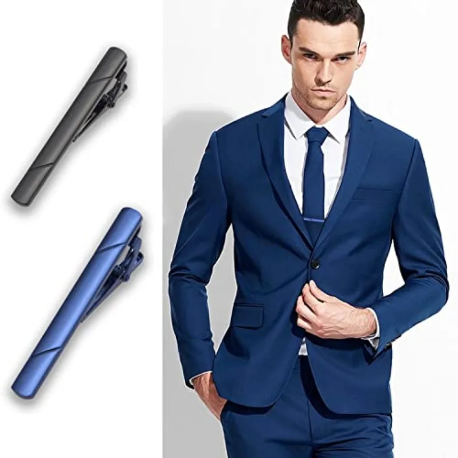 คลิปหนีบเนคไทสำหรับผู้ชาย 4 ชิ - Men Accessories Gift บทวิจารณ์และราคา