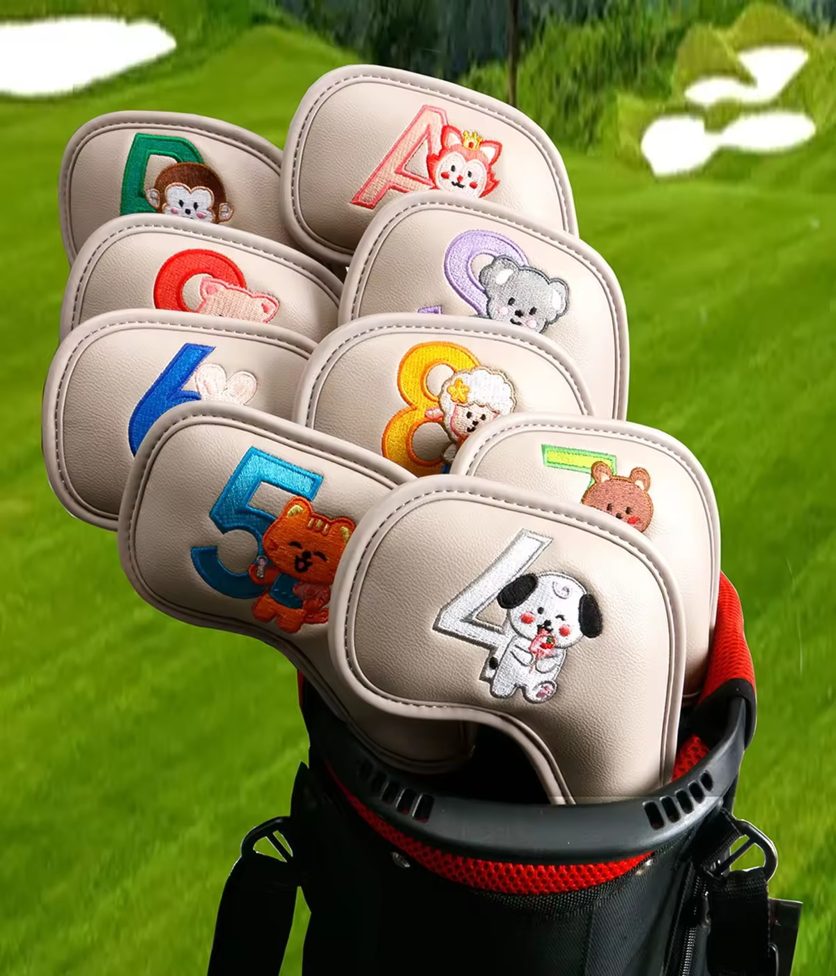 ชุดคลุมหัวไม้กอล์ฟลายการ์ตูนสั - Men Accessories Gift บทวิจารณ์และราคา