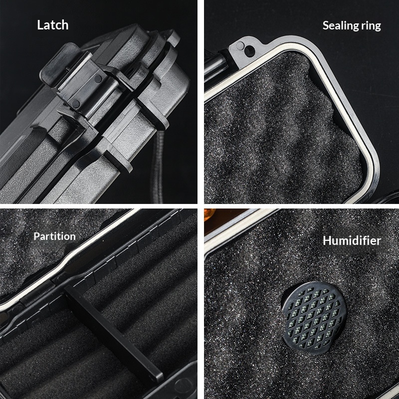 กล่องเก็บซิการ์แบบพกพาพร้อมเคร - Men Accessories Gadgets บทวิจารณ์และราคา