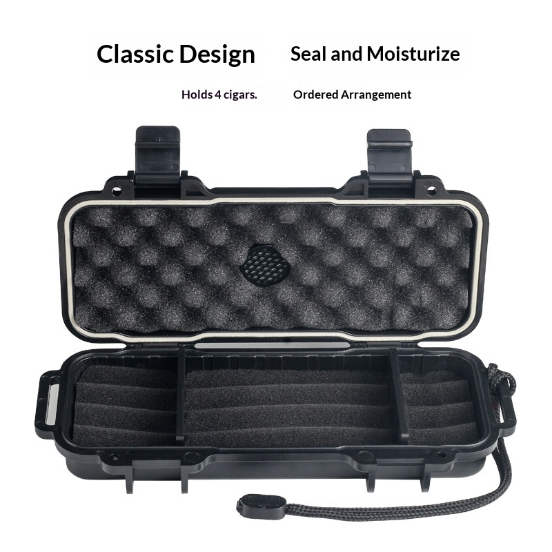 กล่องเก็บซิการ์แบบพกพาพร้อมเคร - Men Accessories Gadgets บทวิจารณ์และราคา