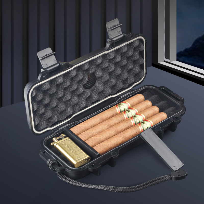 กล่องเก็บซิการ์แบบพกพาพร้อมเคร - Men Accessories Gadgets บทวิจารณ์และราคา
