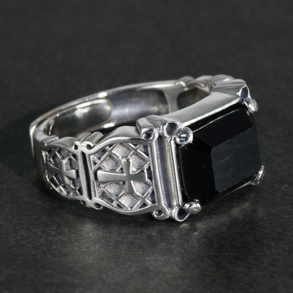 Vintage Punk เงิน 925 เครื่องป - Signet Ring Men บทวิจารณ์และราคา